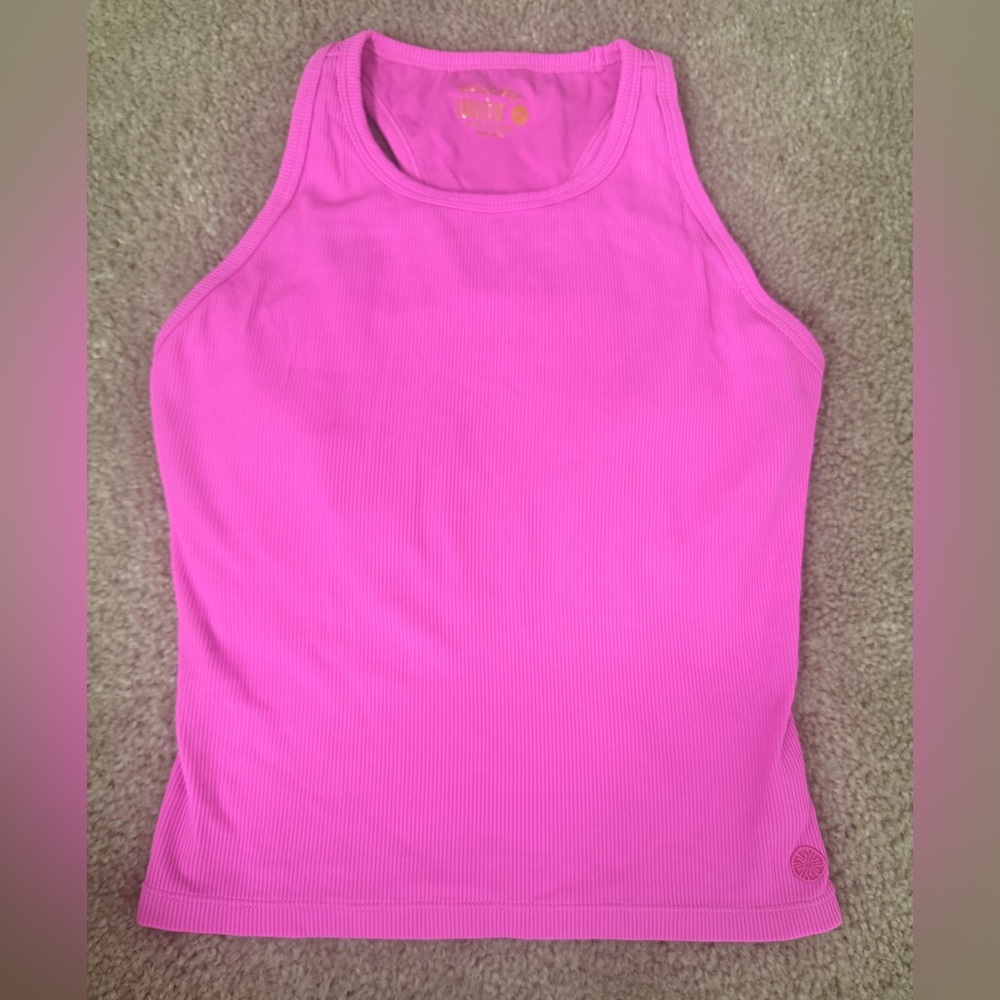 Lilly Pulitzer Pink Fitted Tank Top